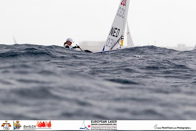 Marit Bouwmeester, European Laser Senior Championship 2016