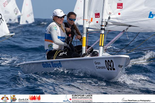 Marit Bouwmeester, European Laser Senior Championship 2016