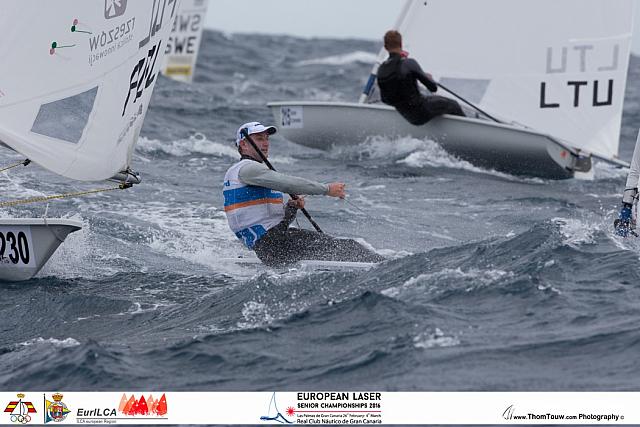 Rutger van Schaardenburg, European Laser Senior Championship 2016
