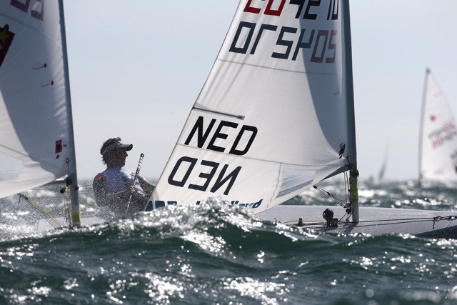 Douwe Broekens - Laser Europeans 2013 - Richard Langdon