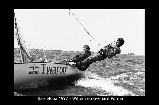 OS 1992 Willem Potma Gerhard Potma