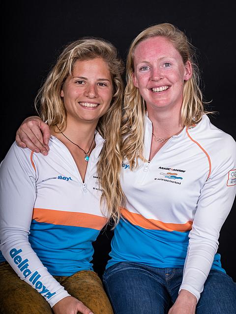 Afrodite Zegers Kyranakou en Anneloes van Veen