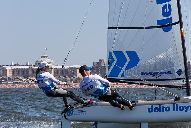 2013 World Championship Nacra 17 Mandy Mulder & Thijs Visser