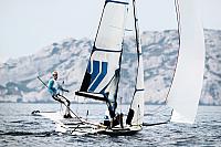 Nina Keijzer & Annette Duetz_2 - WK 49erFX 2013 © Pierick Jeannoutot