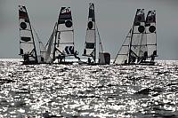 Nina Keijzer & Annette Duetz - WK 49erFX 2013 © Pierick Jeannoutot